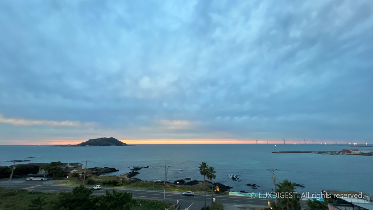 a frequent sunset on a trip