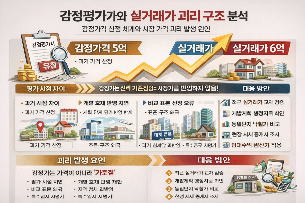 An Analysis of the Disparity between Appraisal Price and Actual Transaction Price